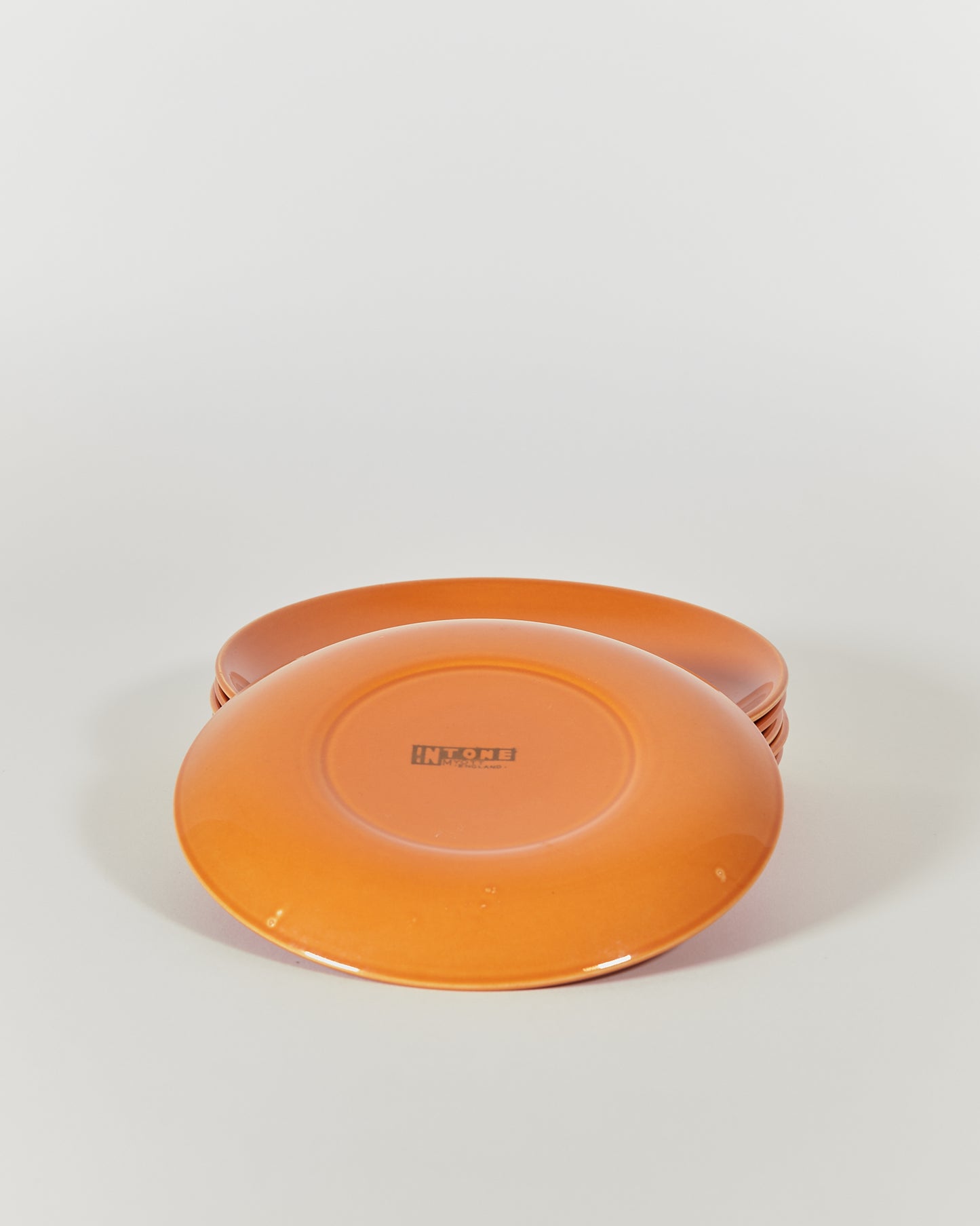 BURNT ORANGE SIDE PLATE SET