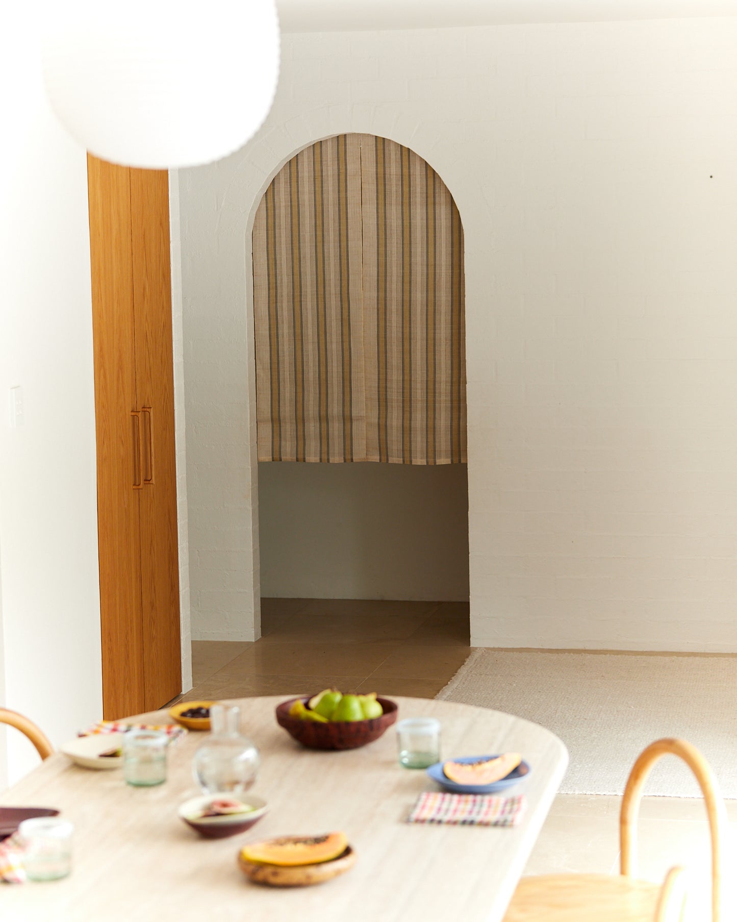 JAPANESE NOREN CURTAIN - STRIPED