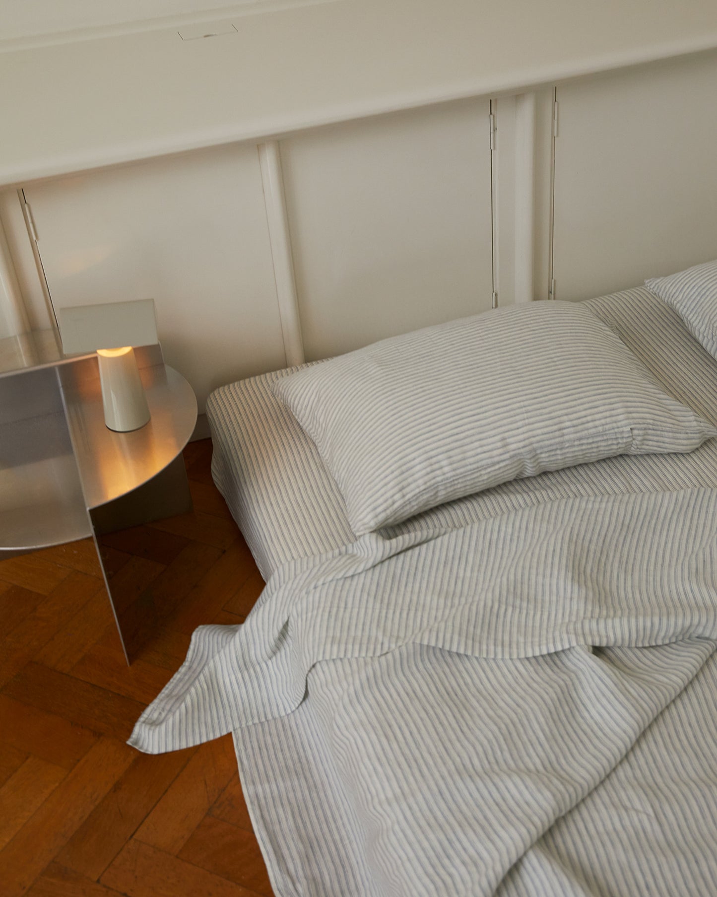 DEIJI STUDIOS PILLOWCASE SET IN RIVER STRIPE
