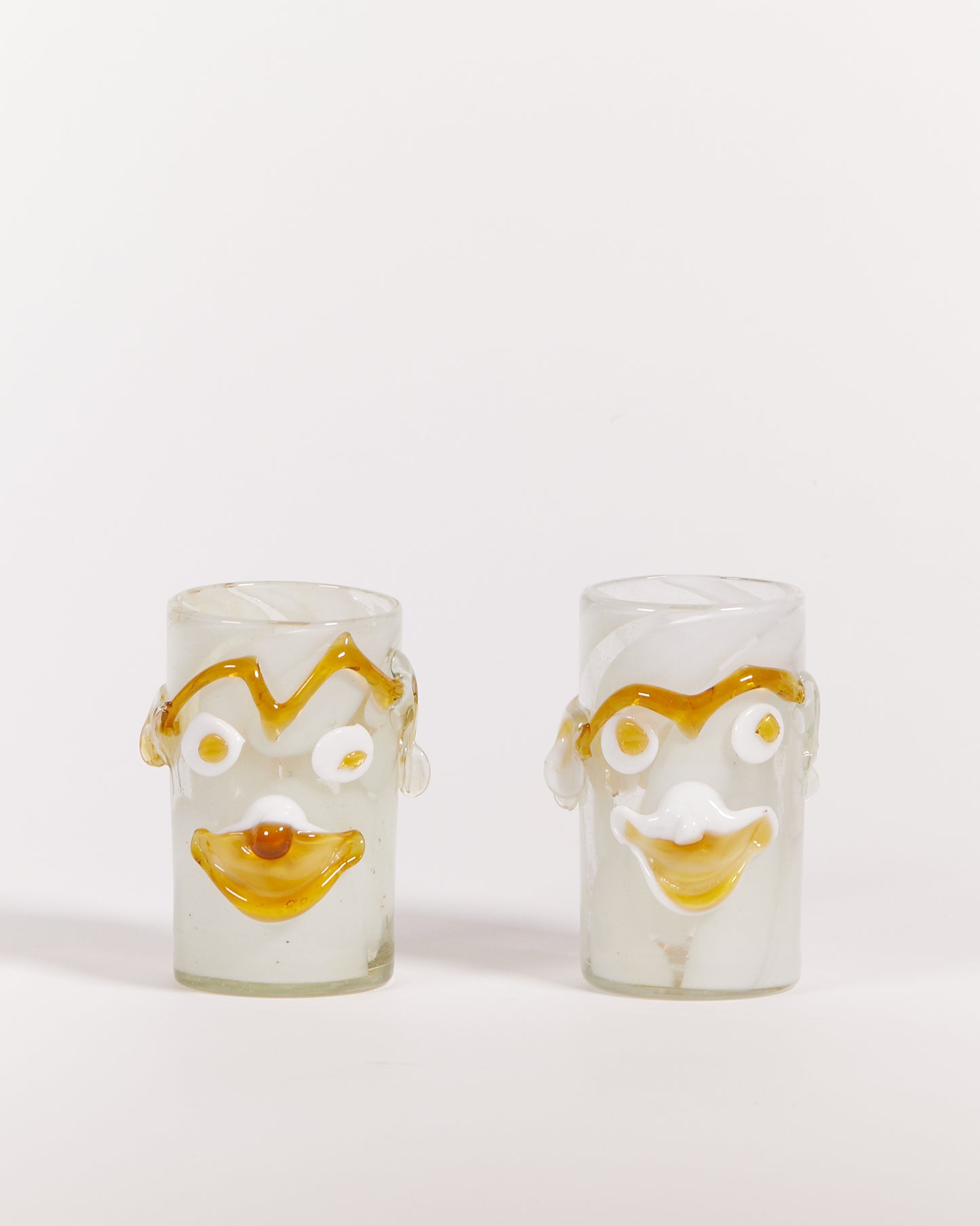 MURANO BLOWN GLASS TUMBLER SET