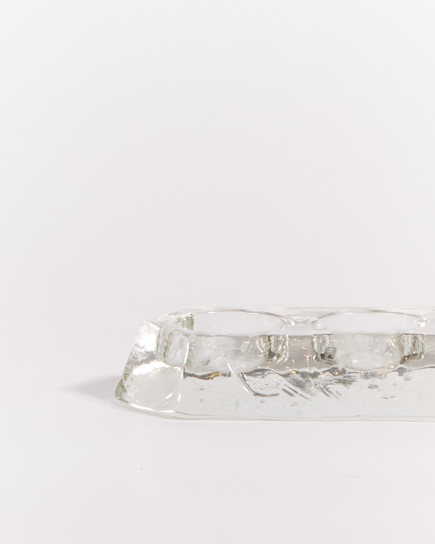 GLASS PILLAR CANDLE HOLDER